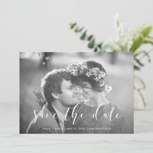 Delicate Love | Foto save-the-date Save The Date (Staand voorkant)