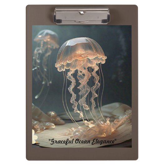 "Delicate Marine Visuals" Klembord (Voorkant)