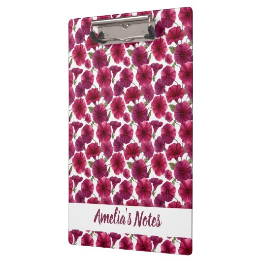 Delicate Morning Glory Pattern Name Klembord (Links)