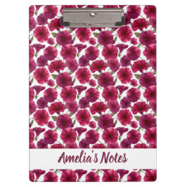 Delicate Morning Glory Pattern Name Klembord