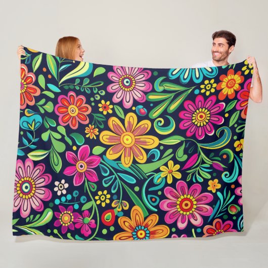 Delicate Natuur Dromen 60x80 Fleece Deken (In situ)