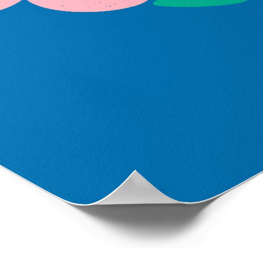 Delicate, Not Weak – Feminist Floral Poster (Hoek)