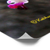 Delicate Orchid Blossom Wall Art 28x22 Poster (Hoek)