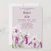 Delicate Orchid Brunch Repetitie Kaart (Voorkant)