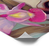 Delicate Orchid Mermaid Art Print (Hoek)