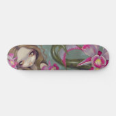 Delicate Orchid Mermaid SKATEBOARD (Horizontaal)