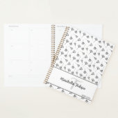 Delicate Paardenbloem kunst met minimalistische st Planner (Display)