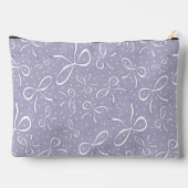 Delicate Paarse Coquette Bows Etui (Achterkant)