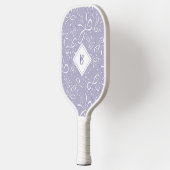 Delicate Paarse Coquette Bows Pickleball Paddle (Links)