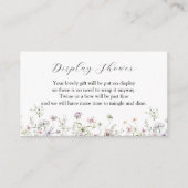 Delicate Paarse Kaart voor schottenbehuizing voor  (Voorkant)