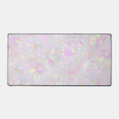 Delicate paarse opaal geïnspireerde textuur bureaumat (Voorkant)