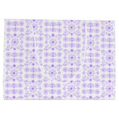 Delicate paarse pastel groot cadeauzakje (Achterkant)
