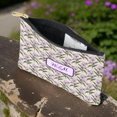 Delicate Paarse witte orchideeën op  crème Etui