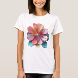 Delicate Paper Petal Bloom T-shirt