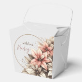 Delicate Pastel Floral Gift Box Bedankdoosjes (Voorkant)