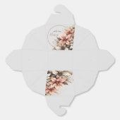 Delicate Pastel Floral Gift Box Bedankdoosjes (Ongevouwen)