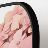 Delicate Pastel Hydrangea Bloemen Pickleball Paddle (Links Detail)