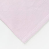 Delicate Pastel Klaproos Bloem Fleece Deken (Hoek)