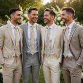 Delicate Pastel Lente Stropdas