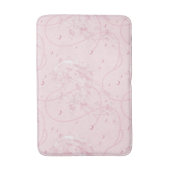 Delicate Pastel Pink Pearl Luxury Bath Mat (Voorkant Verticaal)