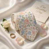 Delicate Pastel Spring Stropdas