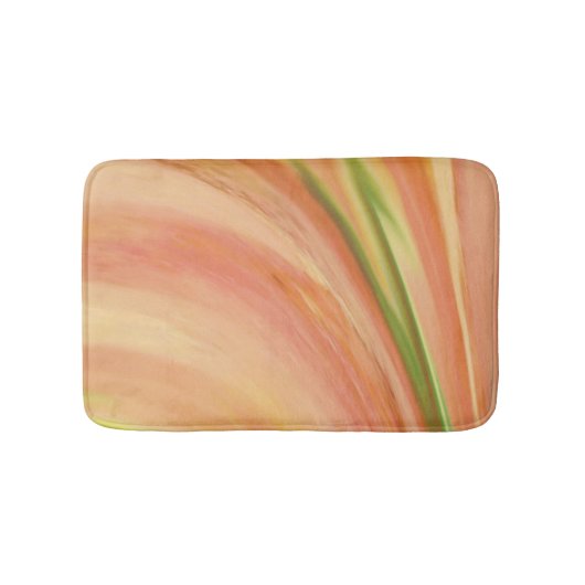 Delicate peach badmat (Voorkant)