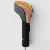 Delicate peach golfheadcover (Schuin)