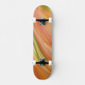 Delicate peach skateboard (Voorkant)