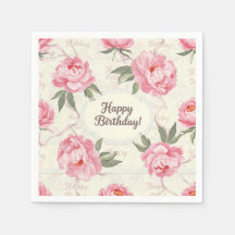 Delicate Peonies Shabby Chic beroemd gemaakt door