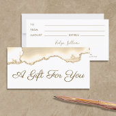 delicate perzik agaat cadeaubon