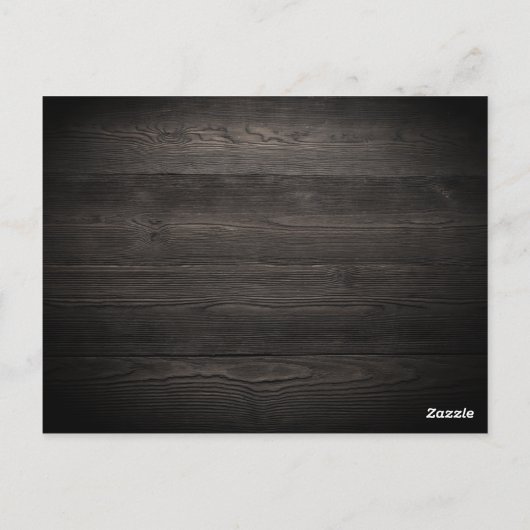 Delicate Pines Christmas 4 Photo Collage Kaart (Achterkant)