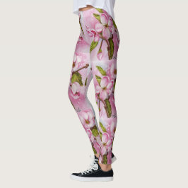DELICATE PINK APPARATEN BLOSSOMS | LEGGINGS