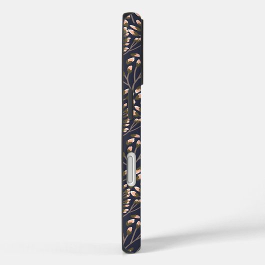 Delicate Pink Buds on Brown Branches Case-Mate iPhone Case (Achterkant / Rechts)