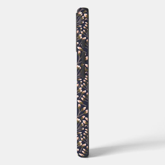 Delicate Pink Buds on Brown Branches Case-Mate iPhone Case (Achterkant / Links)