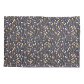 Delicate Pink Buds on Brown Branches Kussensloop (Achterkant-Links)