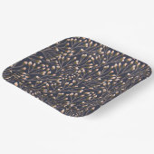 Delicate Pink Buds on Brown Branches Papieren Bordje (Gebogen)