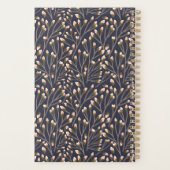 Delicate Pink Buds on Brown Branches Planner (Achterkant)