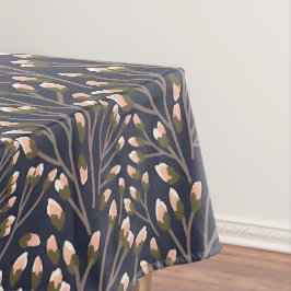 Delicate Pink Buds on Brown Branches Tafelkleed