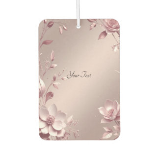 Delicate Pink Floral Air Freshener Luchtverfrisser