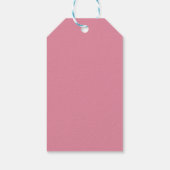 Delicate Pink Pearls-Vrijgezellenfeest Cadeaulabel (Achterkant)