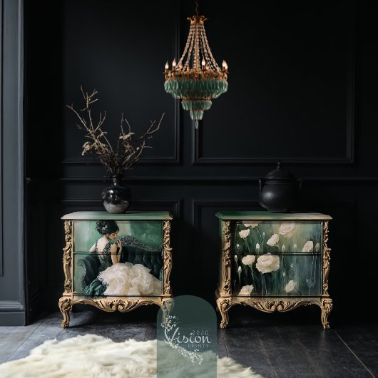 Delicate Plumes Anjers Bloemenveld Tissuepapier