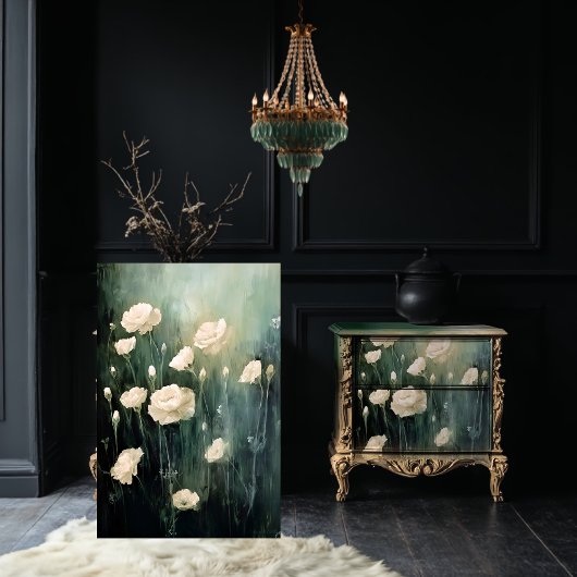 Delicate Plumes Anjers Bloemenveld Tissuepapier