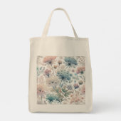 Delicate Queen Anne's Lace Floral Bridal Party  Tote Bag (Achterkant)