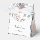 Delicate Queen Anne's Lace Wedding Bedankdoosjes (Voorkant Zijde)