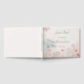 Delicate Queen Anne's Lace Wedding Guest Book Gastenboek (Volledig)