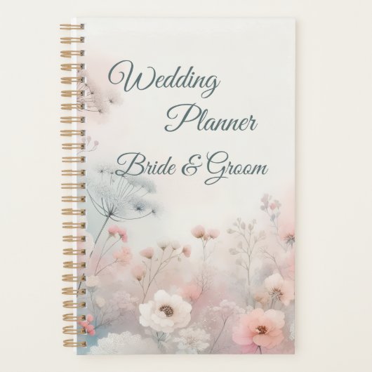 Delicate Queen Anne's Lace Wedding Planner (Voorkant)