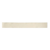 Delicate romige beige effen kleur satijnen lint (Voorkant)