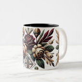 Delicate Roos Petals Mok (Voorkant rechts)