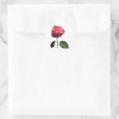 Delicate Rosebud Ronde Sticker (Tas)