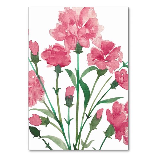 Delicate roze bloem bruiloft kaart (Achterkant)